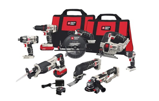 20V MAX Cordless Drill Combo Kit, 8-Tool